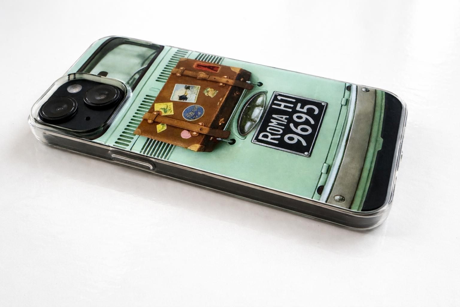 Fiat 500 Roma phone case